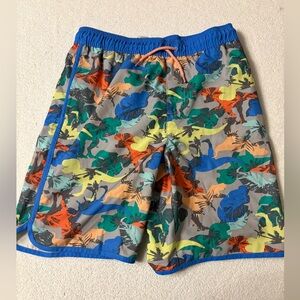Wonder Nation Kids Swim Trunks - Blue, Orange, Green, Yellow